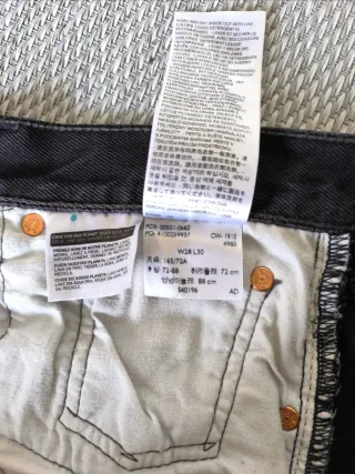 Levi's 501 Jeans Clásicos Originales Vintage