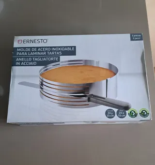 Molde para tartas acero inoxidable