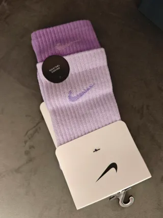 Calcetines Nike Talla Única Morado/Rosa