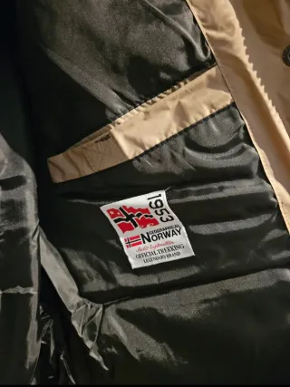 Abrigo Geographical Norway Beige Talla M