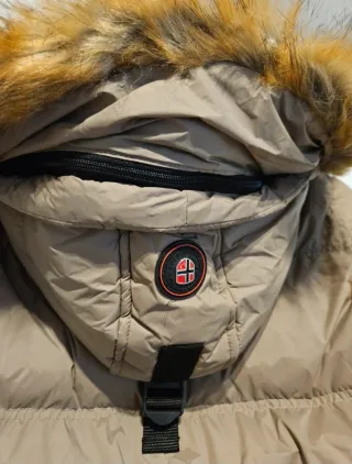 Abrigo Geographical Norway Beige Talla M