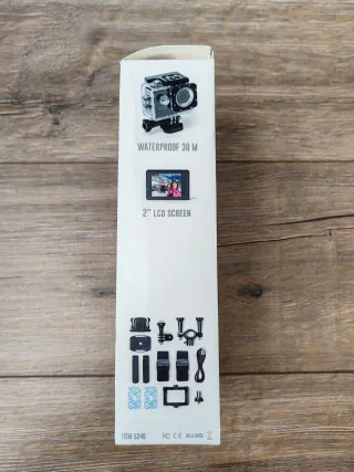 Cámara Deportiva HD con Accesorios