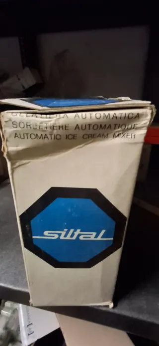 Gelatiera elettrica Siltal vintage