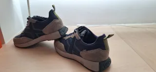 Zapatillas Munich XEMINE Beige/Azul/gris.