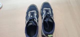 Zapatillas Munich XEMINE Beige/Azul/gris.