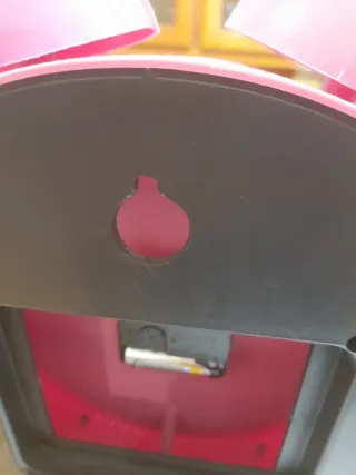 Orologio da tavolo rosa vintage Misura 24x34