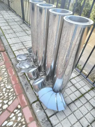 Tubos y accesorios Doble Pared Negarra 150/200