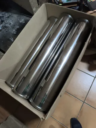 Tubos y accesorios Doble Pared Negarra 150/200