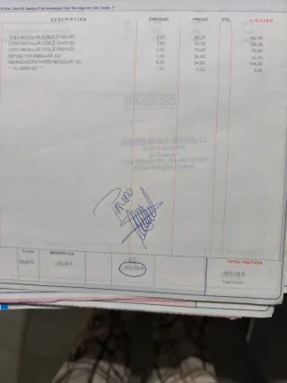 Tubos y accesorios Doble Pared Negarra 150/200