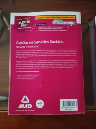 Auxiliar de Servicios sociales