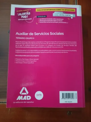 Auxiliar de Servicios sociales