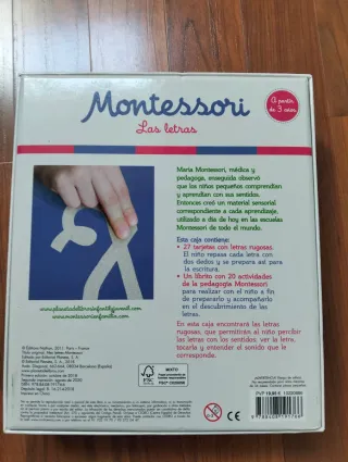 Montessori. Las letras