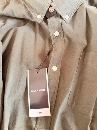 Camisa Jack & Jones Verde Talla XL