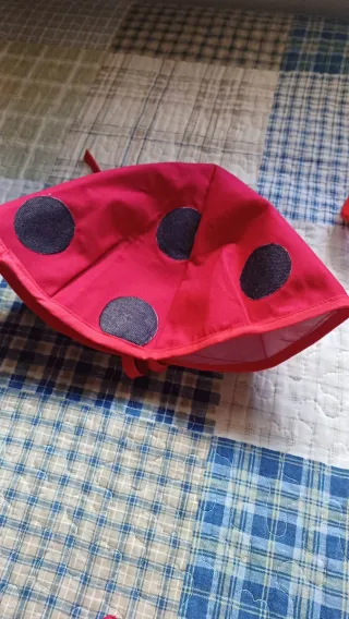 Disfraz mariquita ( insecto)niña