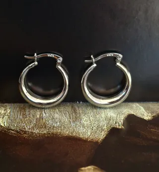 Pendientes Aro Plata de Ley