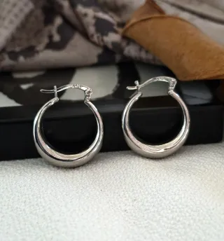 Pendientes Aro Plata de Ley