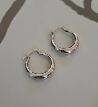 Pendientes Aro Plata de Ley