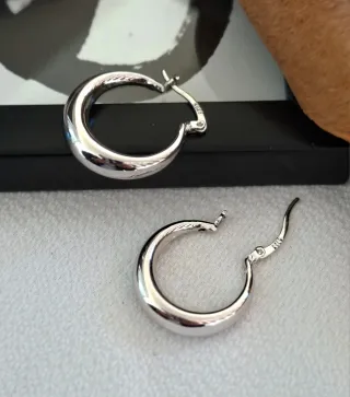 Pendientes Aro Plata de Ley