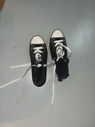 Zapatillas Converse negras talla 39