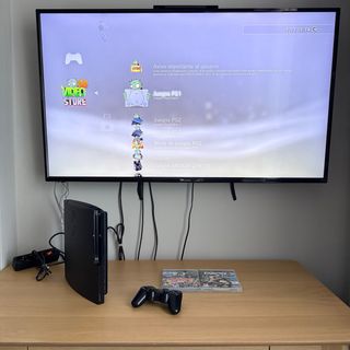 Consola PS3 Slim 120GB Negra como nuevo