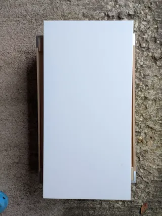 Baldosa interior blanco mate