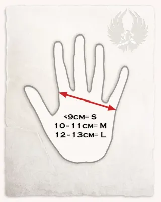 Guantes Serraje Hartwig Marrón Talla S