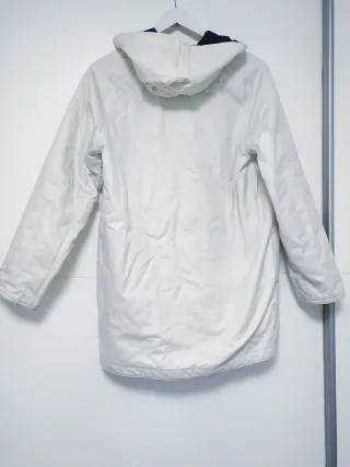 Cazadora reversible azul y beige Talla L