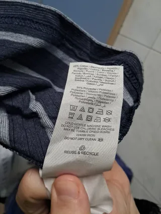 Camiseta Jack and Jones rayas gris y blanco