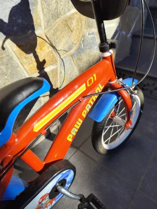 Bicicleta infantil Paw Patrol