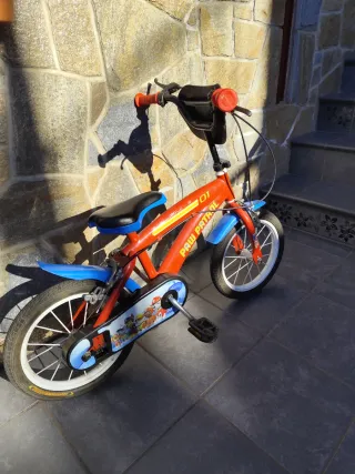 Bicicleta infantil Paw Patrol
