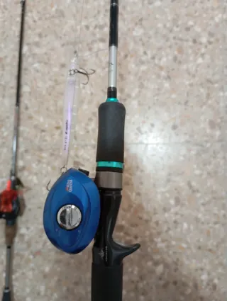 Equipo Pesca Black Bass Casting