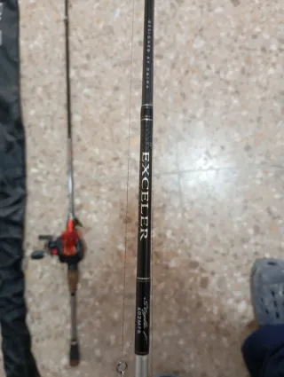 Equipo Pesca Black Bass Casting