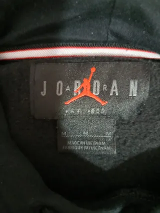 Sudadera Jordan Negra con número 23 original