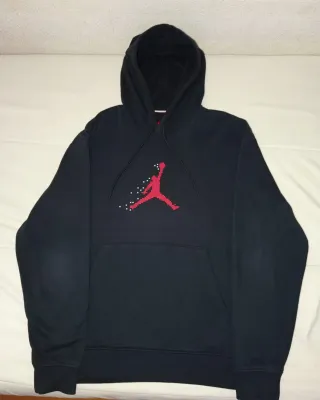 Sudadera Jordan Negra con número 23 original