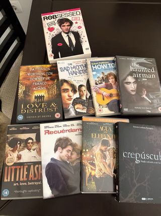Lote 9 Películas DVD Robert Pattinson