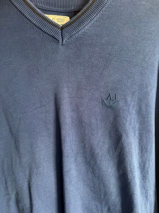 Jersey Armani Jeans Azul Talla M