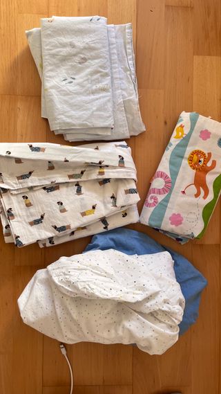 Cuna Bebé Ikea Alskvard Blanca y Madera