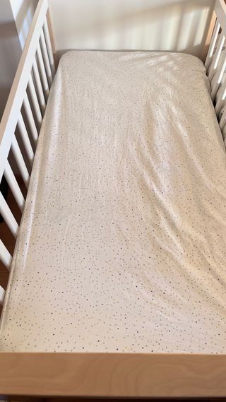 Cuna Bebé Ikea Alskvard Blanca y Madera