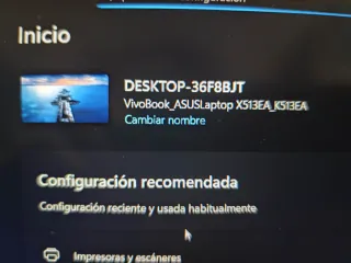 Portátil Asus Vivobook Negro