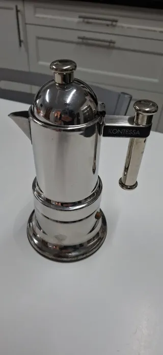 Cafetera Kontessa Acero Inoxidable