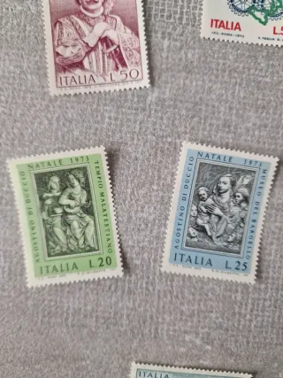 Serie francobolli Repubblica Italiana