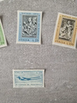 Serie francobolli Repubblica Italiana