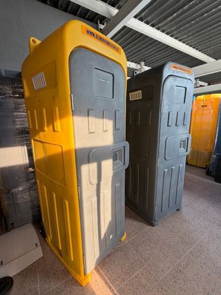 Aseo portatil deposito quimico modulo sanitario