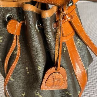 Bolso Petusco Original Marrón Estampado