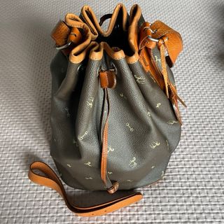 Bolso Petusco Original Marrón Estampado