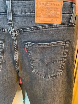 Levi's 512 Gris Hombre Talla 29/34