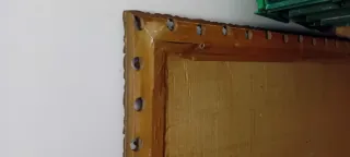 Espejo Rectangular Dorado con Marco