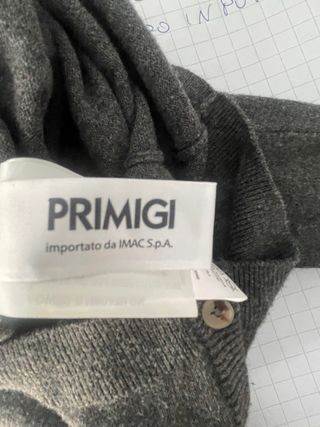 Primigi Giacca Lana Grigio Scuro 18 mesi sc.27