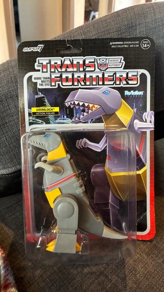 Transformers Grimlock Action Figure Super7 hasbro