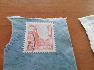 2 Sellos Antiguos Yugoslavia